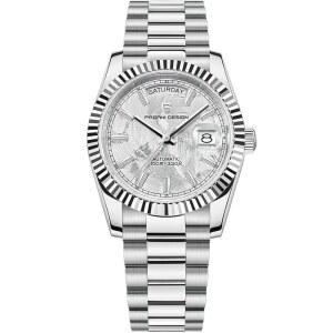 LACZ 덴튼 파가니 디자인 DD36 남성용 남성 손목시계 무브트 사파이어 시계 자동 10바 ST16 유리 고급 기계식 AR