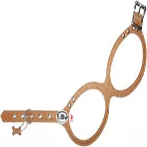 버디 벨트 가죽 하네스 카라멜 - 프리미엄 에디션 (3.5)