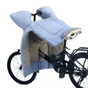 전기자전거 방한장갑 덮개 원 가리개 커버 그레이(방수벨벳) 앞 스쿠터 용