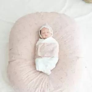 제이앤제나 역류방지쿠션 분리 커버 솜 세트 래빗핑크