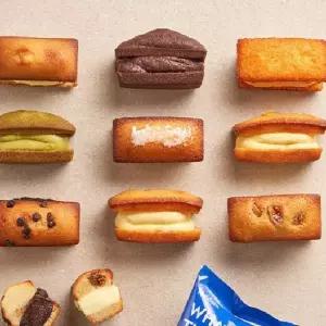 [고식이섬유 건강 디저트] 4.5cm 높이 뚱낭시에 휘낭시에 8개입 1박스(8가지