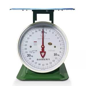효성 접시지시저울 30kg / 30키로저울 계량기