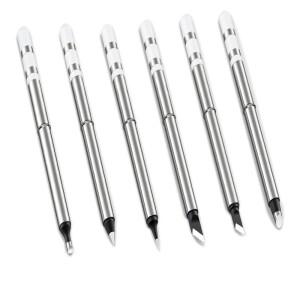 T65 HS01 GD300 교체 히터 솔더용 납땜 인두 팁 SH 시리즈와 호환 가능 T12 적용