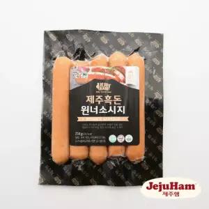 무첨가 제주흑돈 윈너소시지 250g