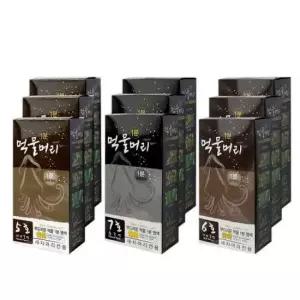 먹물머리 1분 새치염색약 3개