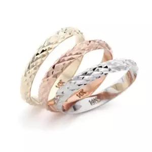 18k 스페셜 컷팅 데일리 반지