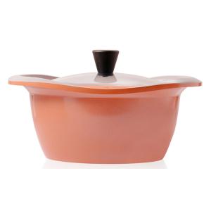 로이첸 IH 채움하다 양수냄비 피치 블러썸, 24cm, 1개