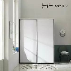 장인가구 뉴오프 엠보매트 2000 선반형 슬라이딩 옷장