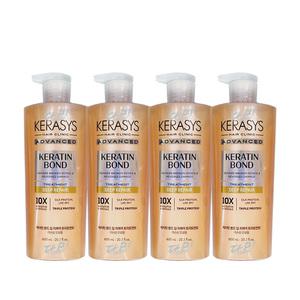 케라시스 어드밴스드 케라틴 본드 딥 리페어 트리트먼트 600ml x4개