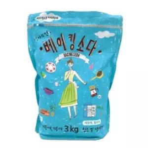 흰옷표백제 3kg 베이킹소다 과일세정제 1EA