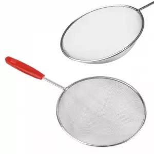 2mm 촘촘한망 건지기-대 오목 걸이구멍 조리도구