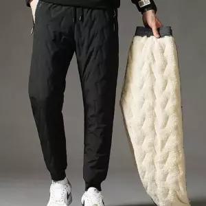 남자 WU454111 융털안감 스타일 데일리 방한복 허리밴딩 고품질