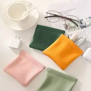 4컬러 소지품수납 여닫이 미니파우치 멀티 여행파우치 메이크업파우치 시크릿파우치