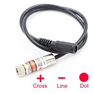 Oxlasers 산업용 도트 레이저 모듈 마킹 포지셔닝 레드 라인 650nm, 100mW, 50mW, 405nm, 450nm 크로스 5V