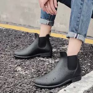 남성비장화 레인부츠 장화 논슬립 방수 작업화 pvc 비올때신발