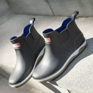 남성비장화 미들컷 레인부츠 남성 패션부츠 방수장화 작업신발