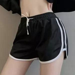 배색 돌핀팬츠 밴딩 반바지 숏팬츠 여름 편한바지 QLq4+1YqP