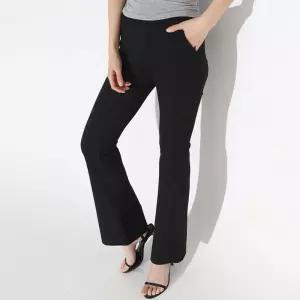 스판 부츠컷 슬랙스 허리밴딩 편한바지 트렌디 직장인 vnc4+2cVl