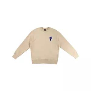 MLB 공용 아가일 빅로고 오버핏 맨투맨 3AMTM0631-10SAL