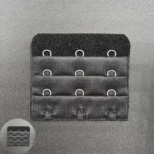 브라 연장후크 브래지어 연결후크 고리 끈 3단 검정색 브라끈