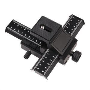 카메라 슬라이더의 클로즈업 샷을 위한 업그레이드된 4방향 매크로 포커싱 레일