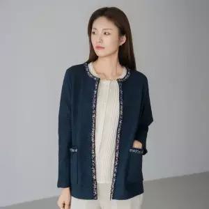 엄마옷 마담4060 센스트위드 중년여성 데일리 자켓 -RJK2603017-