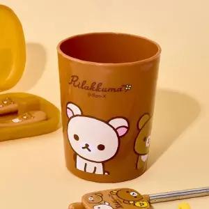 곰돌이 캐릭터 플라스틱 컵 320ml 음료수 물컵 어린이 유아 식탁용 가정용