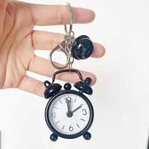 휴대용 미니 알람 탁상 자명종 키링 시계 집들이 선물