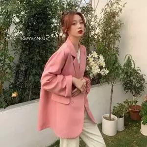 봄가을 여성용 투버튼 경량 재킷 여름 간절기 아우터 여성 자켓 외출패션 체크 여자 코트 마이 여름봄패션