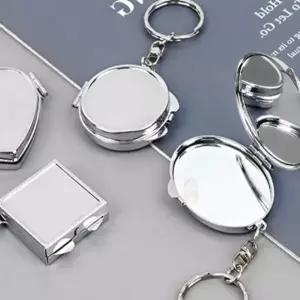 답례품손거울 휴대용손거울 가방거울 미니거울 양면 손거울 열쇠고리