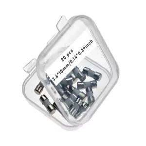 2.5A F2.5A 퓨즈 F25A 2.5A250V F2.5A250V 미니 250V 소형 세라믹 3.6 * 10mm(0.14 0.39in)(2020 Pcs).