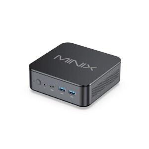 MINIX NGC-NR660LP 미니 PC, AMD 라이젠 5 6600H, 16GB LPDDR5, 512GB PCIe SSD, 컴팩트 윈도우 11 프로 마이크로 데스크톱, 트리플 4K 디스플레이, USB-C, WiFi 6E, BT 5.2, 가정용/사무실/게임용 듀얼 LAN