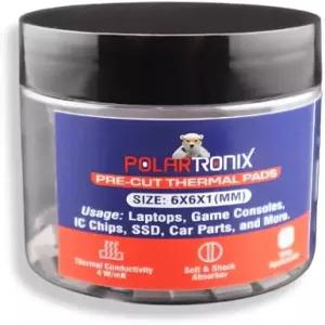 100개 프리컷 열 패드 661mm 코일 MOSFET RAM SSD PS5 및 시리즈 용 비전도성 고성능 인터페이스 소재