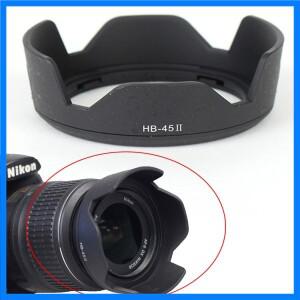 HB-45II HB 52mm 렌즈 후드 가역 카메라 Lente 액세서리 Nikon D3200 18-55mm