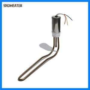 SNDHEATER 전기 온수기 바닥 삽입 47MM 직경. 온도 조절 장치가 있는 태양열 발열체 40CM 2000W Anti-UV