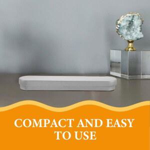 튼튼한 스크레이퍼 보관 핀셋 케이스 여행 브래킷 휴대용 AL 상자 금속 용기 직사각형 홀더 주석