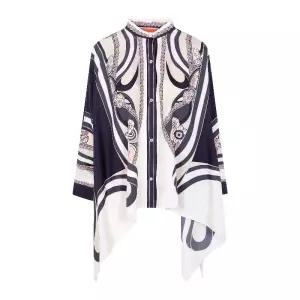 플라체 포럴드 실크 셔츠 SHI0059SIL006AMB03 PI02