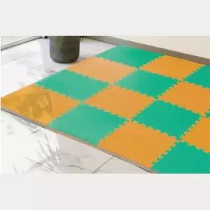 퍼즐매트 초록색 오렌지색 4세 비행기장난감 공항놀이 생일선물 착륙 유아