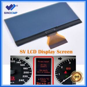 1pc 메르세데스 A B 클래스 W169 W245 계기판 대시 보드 픽셀 수리 버전 자동차 부품에 대한 8V LCD 디스플레이 화면