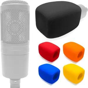 Voarmaks AT2020 윈드스크린 폼 마이크 커버 오디오 테크니카 AT2035 AT2040 AT2050 ATR2500 ATR2500X