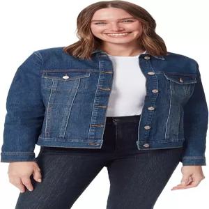 글로리아 밴더빌트 여성용 아만다 데님 진 재킷