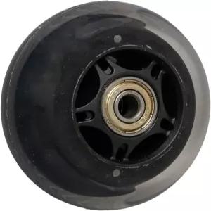 Jazzy Pride 스쿠터 및 파워 체어용 베어링이 있는 AlveyTech 72mm 전면 안티팁 휠 어셈블리 608ZZ