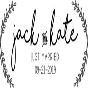 신혼부부 거실 침실 또는 홈 데코를 위한 개인화된 이름 및 결혼 날짜 자동차 창문 데칼 신혼부부용 탈착식