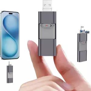 64GB 음성 녹음기 디지털 활성화 USB/TypeC 750시간 녹음 장치소음 감소 기능 포함 강의 인터뷰 회의