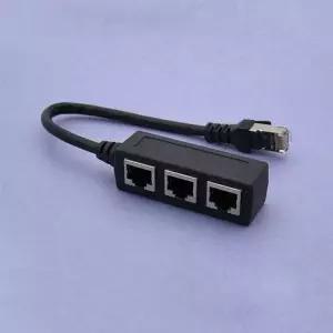 Coms 075FVQ48 커플러(RJ45) FT형 8P8C 분배기 3분배 커넥터 랜