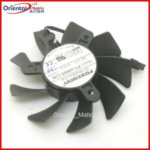 PVA080E12R DC 12V 0.50A 75mm 39mm HP GTX 1650 GTX1650 그래픽 카드 쿨러 냉각 팬용 2Pin VGA 팬