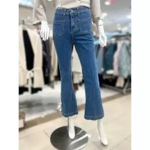 [하프클럽/]소고 세이브존01 부츠컷 데님 팬츠 AJ1XA07_NV