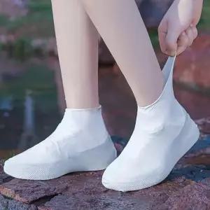 [룽스]세차시 운동화보호 장화 덧신 화이트