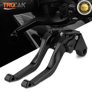 혼다 CBR600RR 2007-2022 용 새로운 오토바이 조정 가능한 짧은 브레이크 클러치 레버