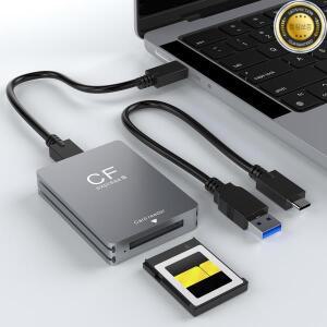 CFexpress 유형 B 카드 리더기 USB 3.2 10Gbps CF 어댑터 지원 AndroidWindows OS